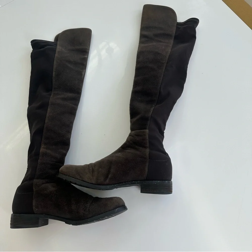 Stuart Weitzman Suede 5050 - Picture 8 of 13